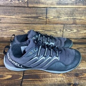 SOLD Merrell Black/Granite 10.5 Trail Glove Shoe